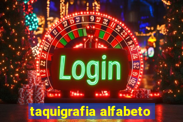 taquigrafia alfabeto